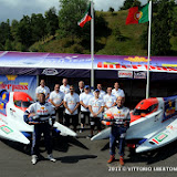 Yousef Al Rubayan of Kuwait and Duarte Benavente of Portugal of F1 Atlantic Team at UIM F1 H2O Grand Prix of Ukraine.