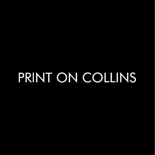 Print on Collins logo