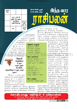 Weekly Raasi Palan