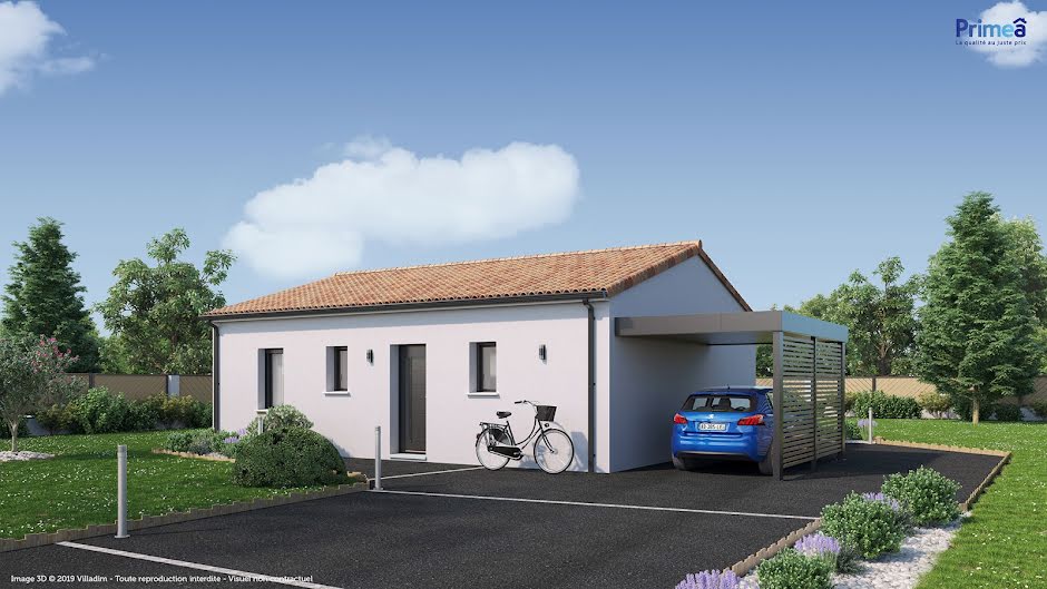 Vente maison neuve 3 pièces 66 m² à Campagne (40090), 155 844 €