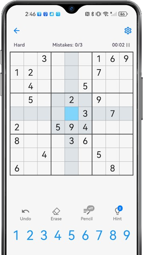 Screenshot Sudoku Puzzle - Brain Puzzle