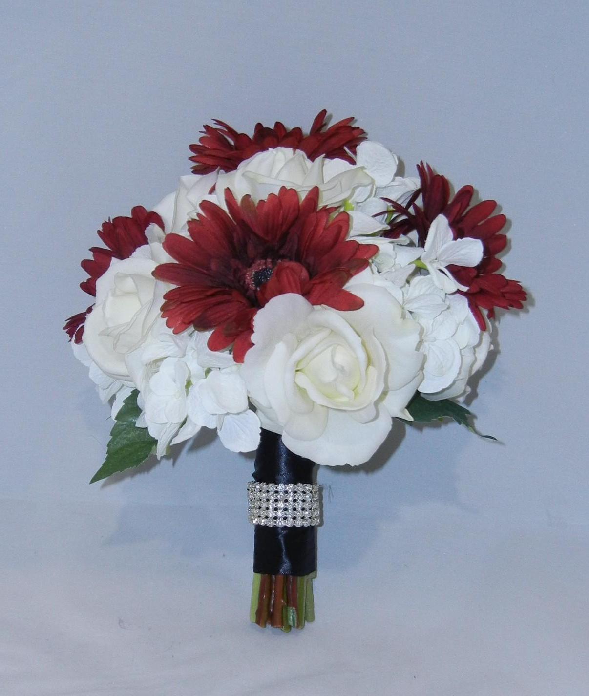 Bridal Bouquet with White Real