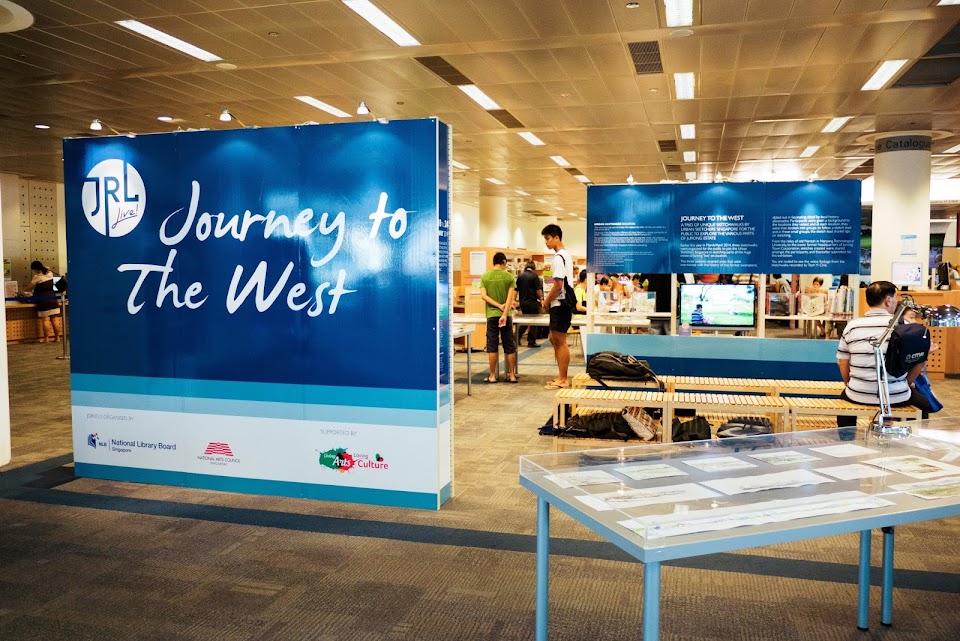 Journey to the West exhibition at Jurong Regional Library