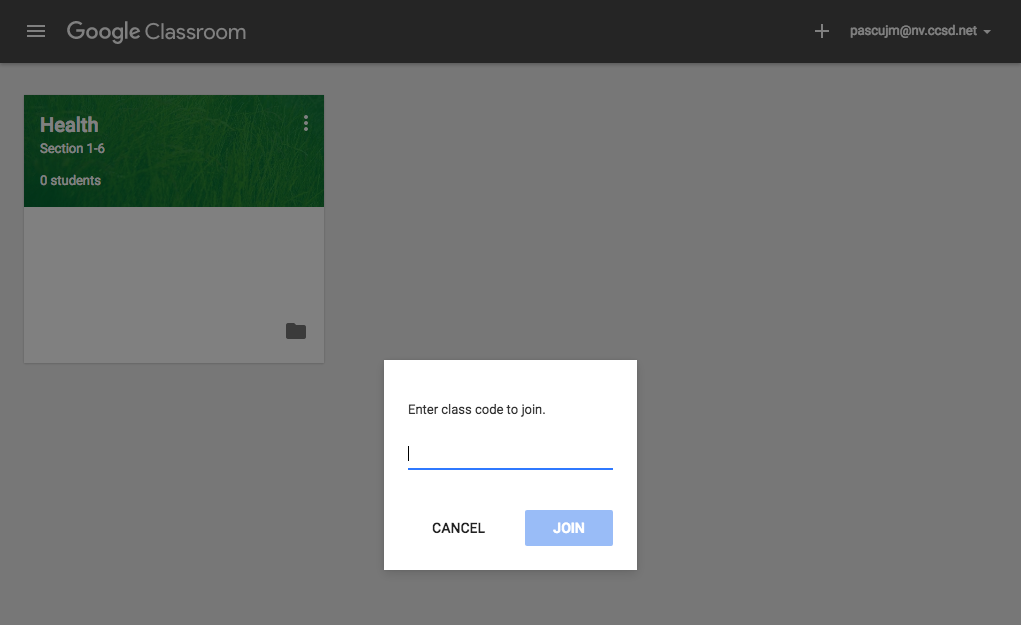 Can T Add A Class Classroom Help