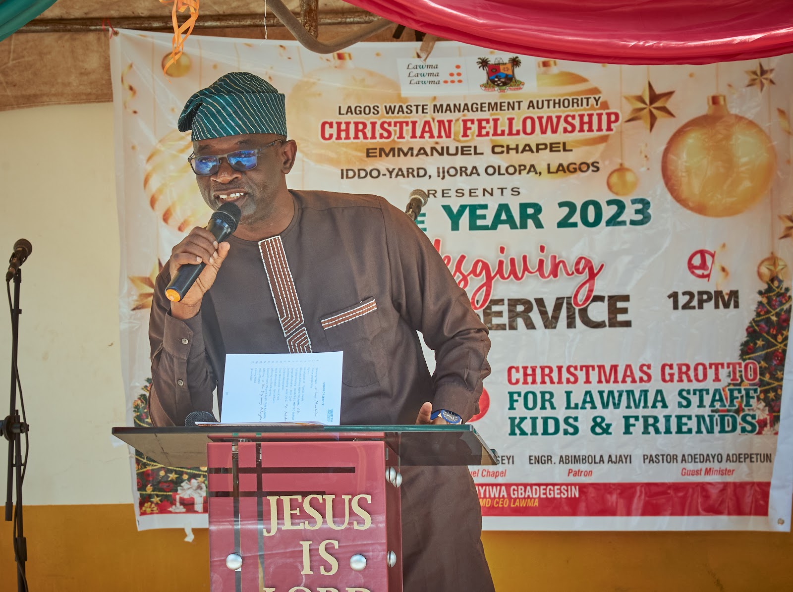 LAWMA Organises Christmas Carol/End of the Year Thanksgiving