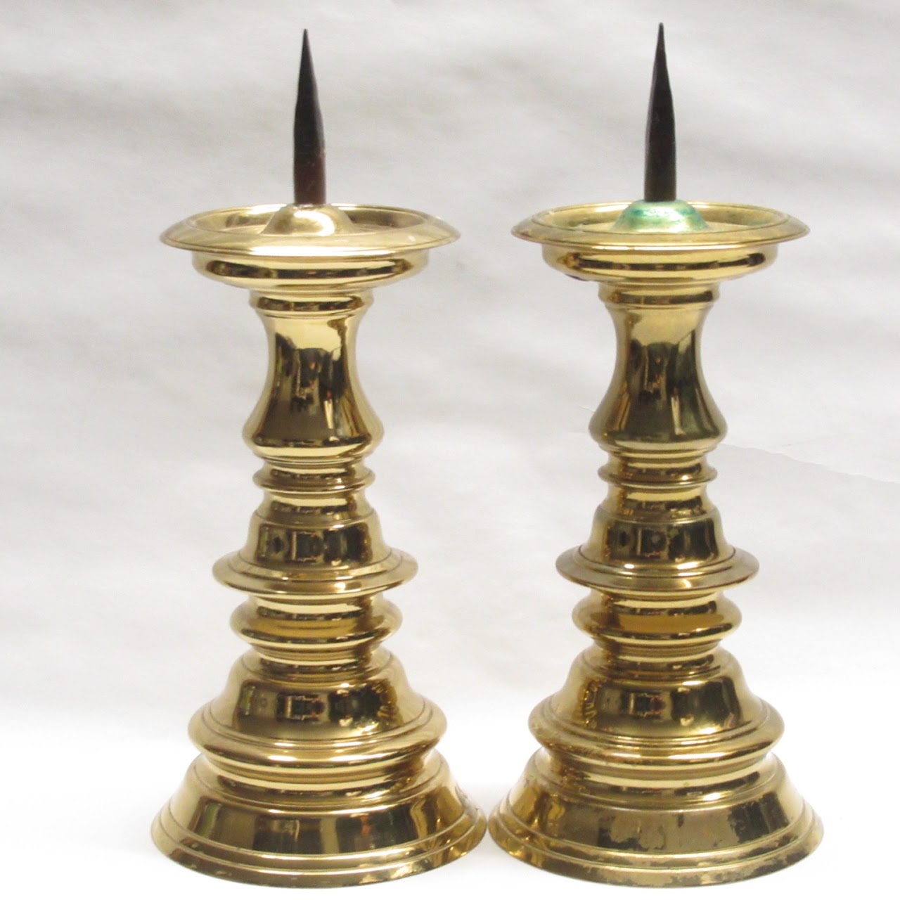 Virginia Metalcrafters Brass Candlesticks