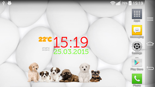 免費下載個人化APP|Puppy Digital Weather Clock app開箱文|APP開箱王