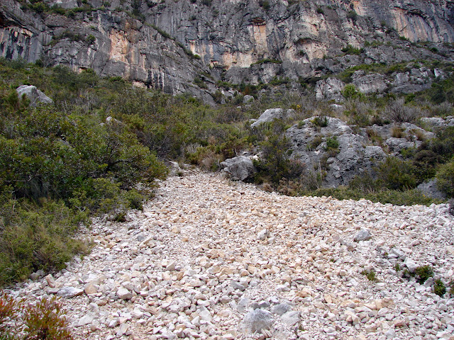 senderismo - Bco Lloret - Cova Pintada - Avenc de la Solana - Canal de l'Ombria - Pas del Julivert