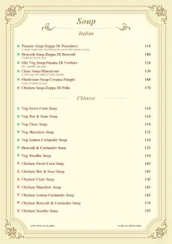 The Town House menu 3