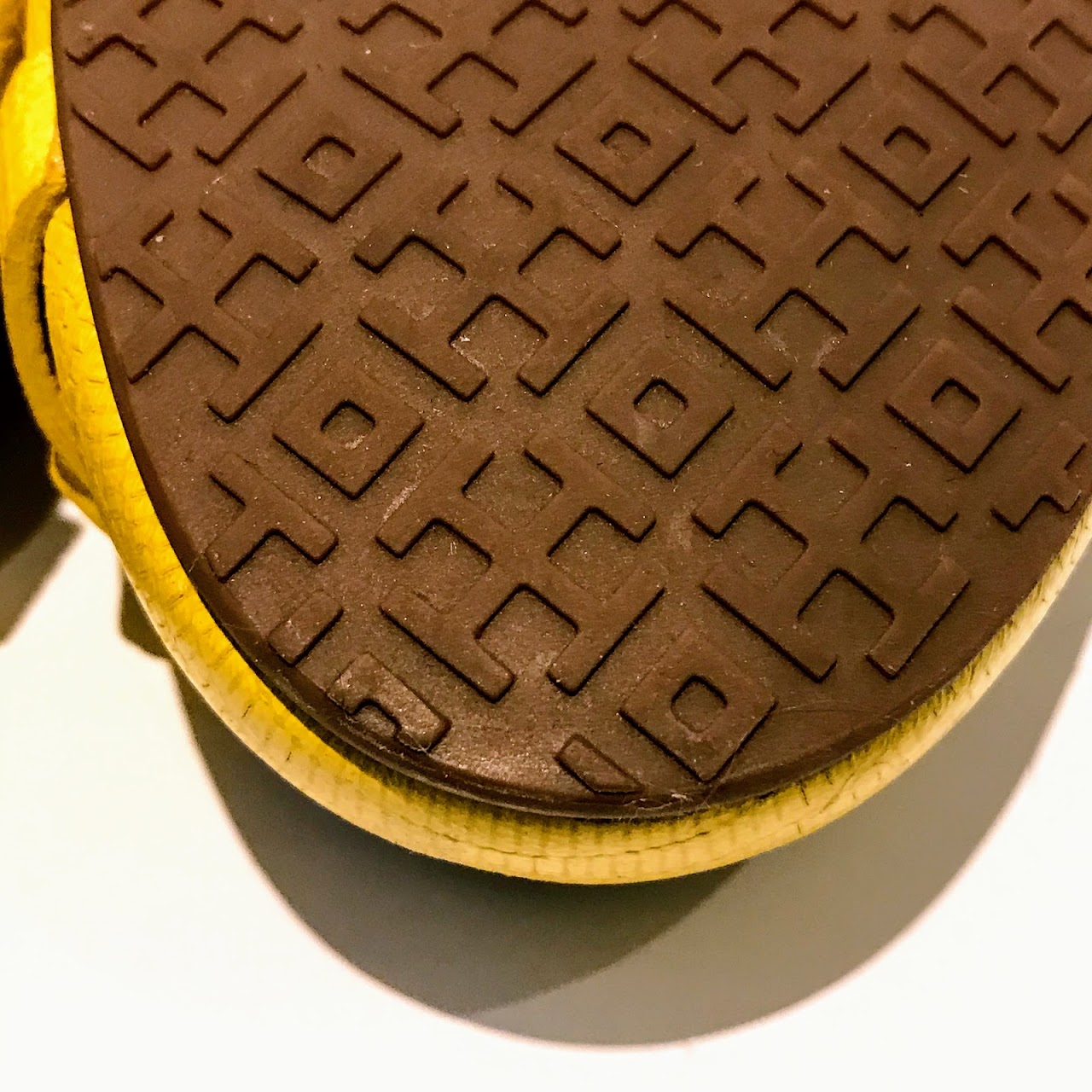 Tory Burch Yellow Leather Flats