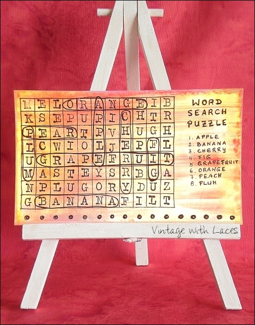 ICAD - Word Search Puzzle by Vintage with Laces ICAD - Word Search Puzzle by Vintage with Laces