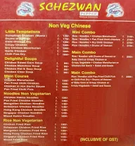 Schezwan Pepper menu 1