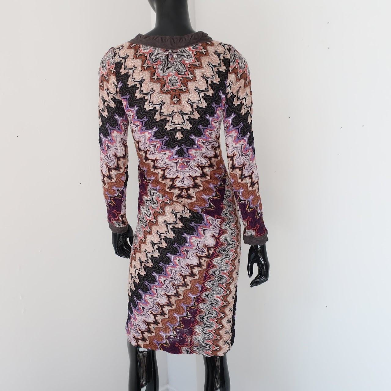 Missoni Knit Faux Wrap Dress