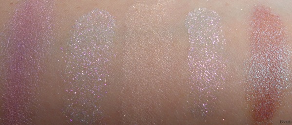 Sigma Beauty Loose Shimmer  Glitter Review Bewitch Ethereal Ravishing Felicity Zeal 3