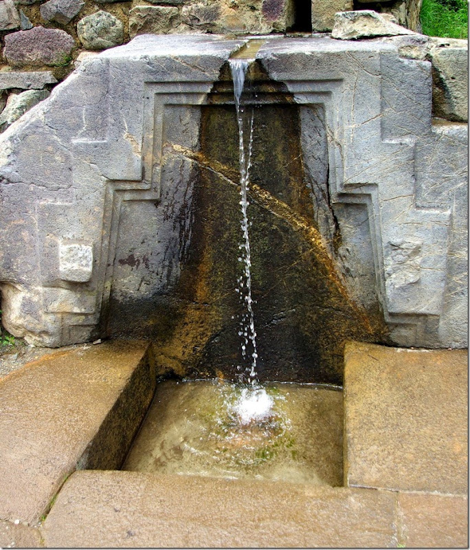 Ollantaytambo bath