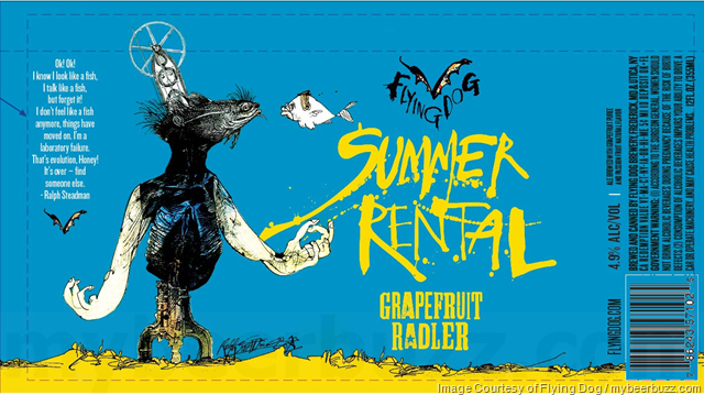 Flying Dog - Summer Rental Grapefruit Radler Cans