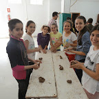 Taller de alfarería con 2º, 3º, 4º, 5º y 6º