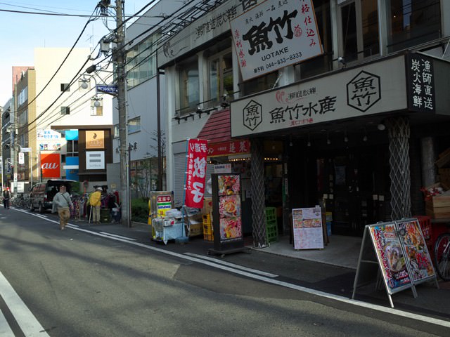 どさんこ大将蓬莱溝の口店の店頭の通り