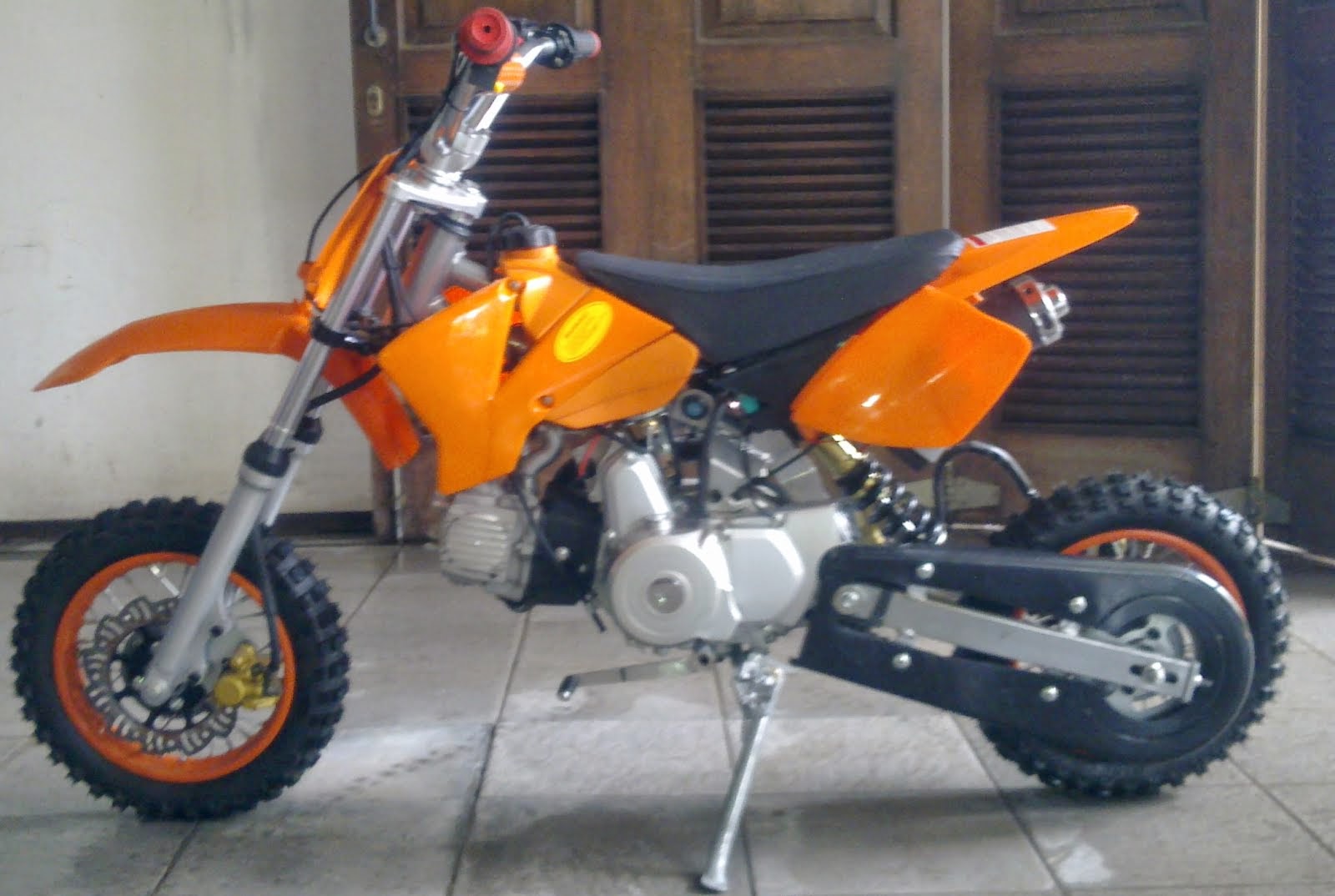 Motor Supra Fit Modifikasi Trail