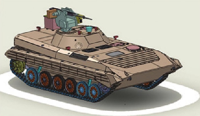 Unmaned-Combat-Ground-Vehicle-UCGV-CVRDE-India