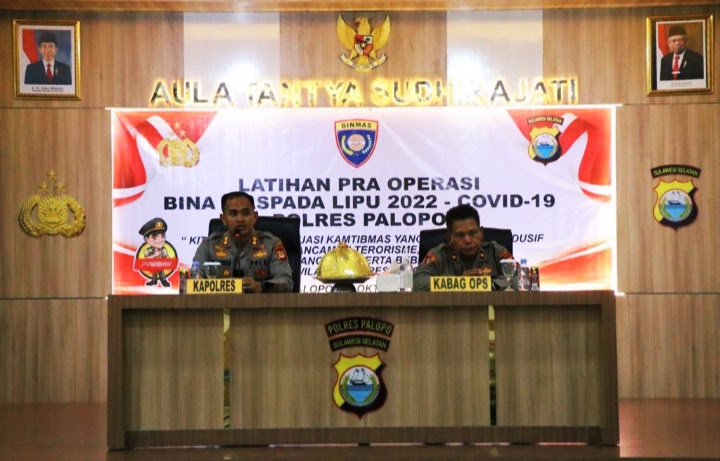 Ops Bina Waspada Lipu 2022, Kapolres Palopo: Jangan Melakukan Pelanggaran