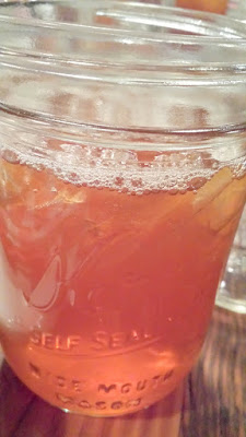 Sassafras Sweet Tea at Mae PDX