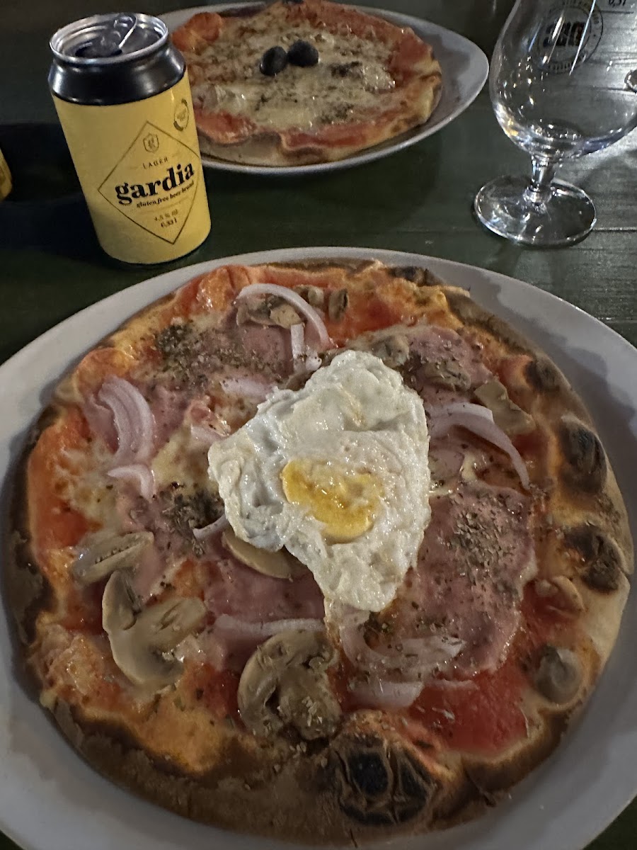 Pizza + beer