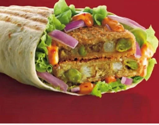 Aloo Patty Wrap