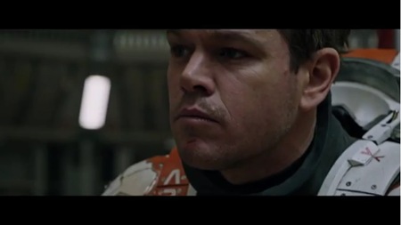 Matt Damon in The Martian