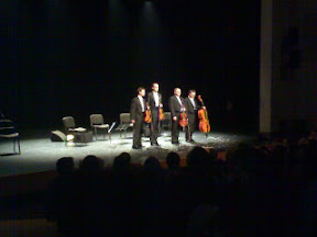 MozART group on stage
Belgium tour 2009