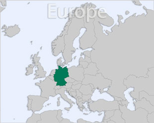 Germany location map