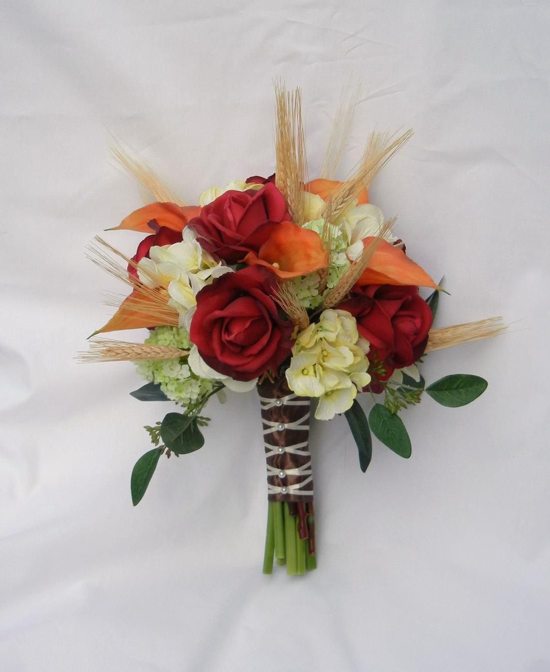 Real Touch Silk Bridal Bouquet