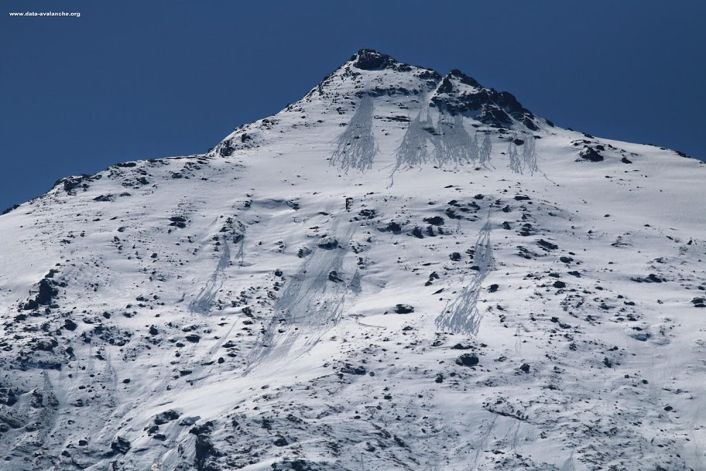 Avalanche Haute Maurienne, secteur Pointe Longe Côte - Photo 1 - © Duclos Alain