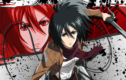 Attack on Titan Mikasa Wallpaper Preview image 0