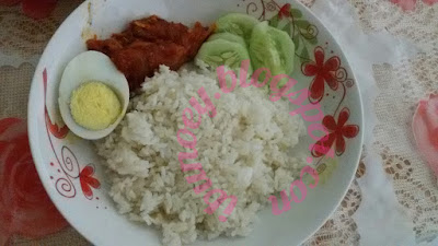 nasi lemak mudah