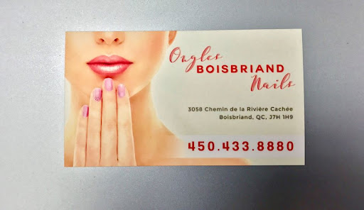 Ongles Boisbriand logo