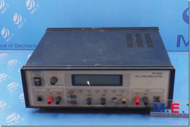 ETC1047_DD-5220_CREDIX_TEL LINE SIMULATOR_USED (2)