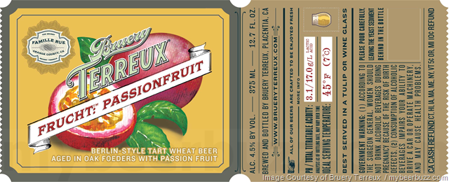 Bruery Terreux - Frucht: Passionfruit & Orchard Wit