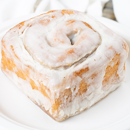 Frosted Cinnamon Roll