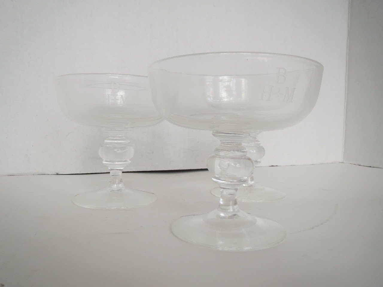 Steuben Champagne Glass Lot