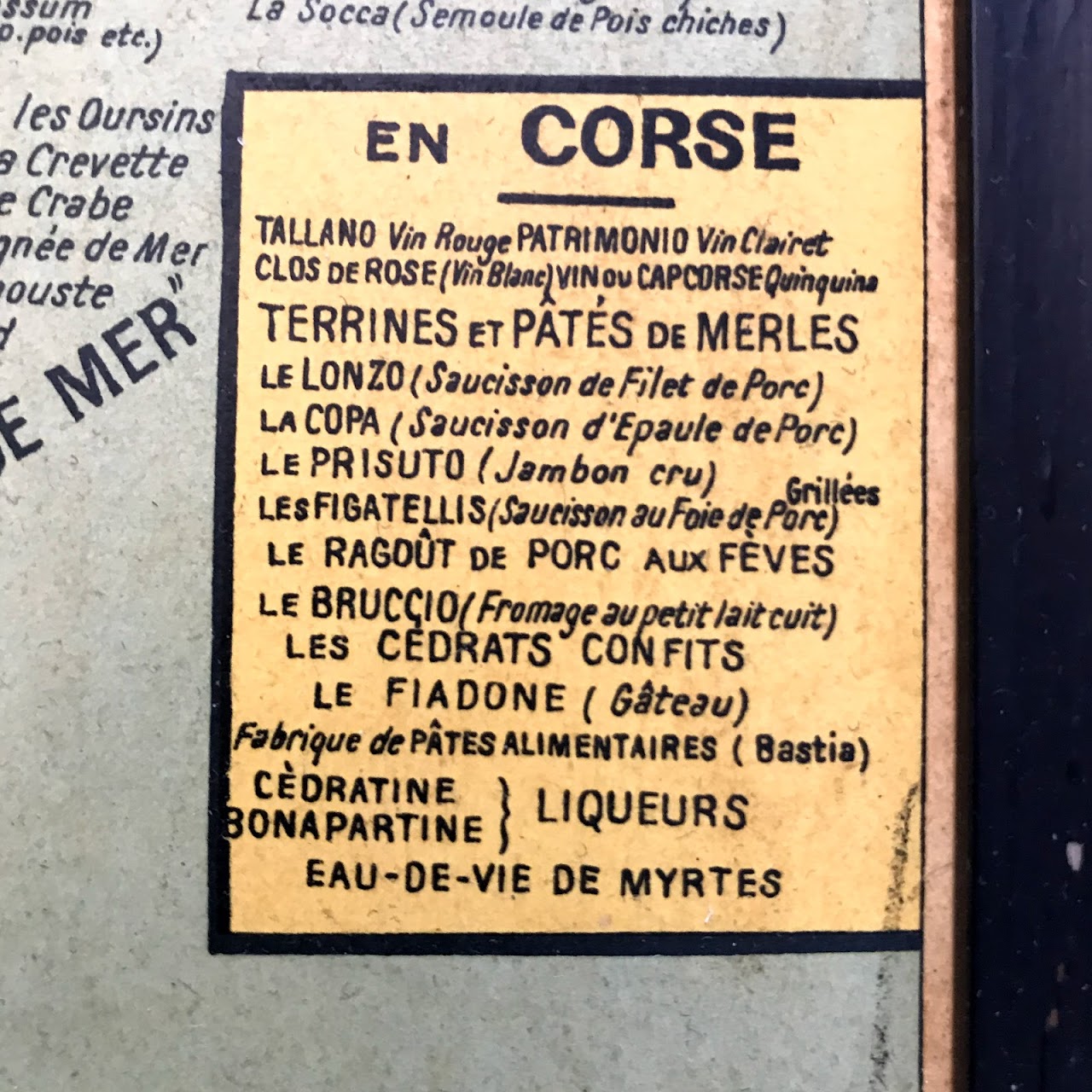 Carte Gastronomique de la France by Alain Bourguignon