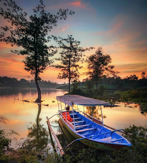 Sudut indah di waduk logung