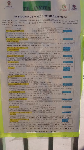 EDAYO Tultepec, Calle 8 s/n, Unidad Habitacional C.T.M., 54985 Tultepec, Méx., México, Escuela de arte | EDOMEX