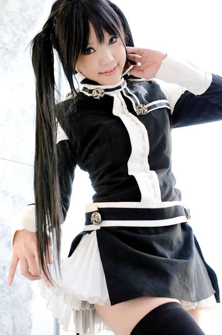 COSPLAY Girl: Future student wear