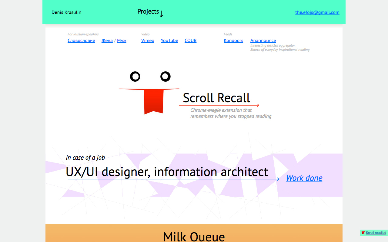 Scroll Recall Preview image 1