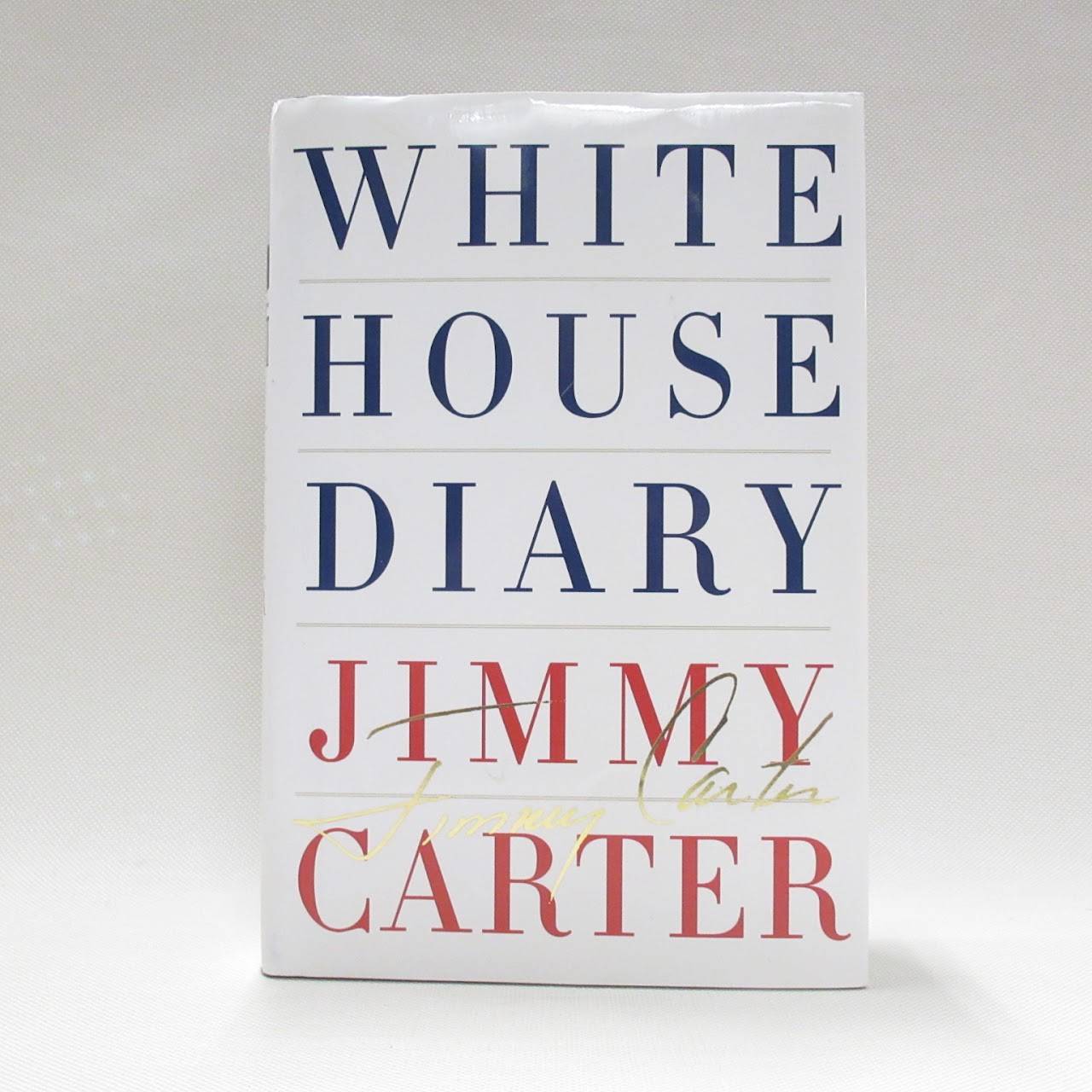 Jimmy Carter Signed 'White House Diary' Book