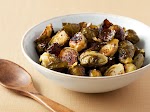 Roasted Brussels Sprouts was pinched from <a href="http://www.foodnetwork.com/recipes/ina-garten/roasted-brussels-sprouts-recipe2/index.html" target="_blank">www.foodnetwork.com.</a>