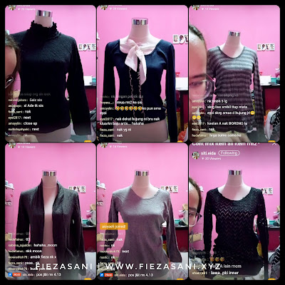 Shopee Live Streaming, cara jual baju bundle online, pakaian bundle, online bundle shopping, baju bundle perempuan,