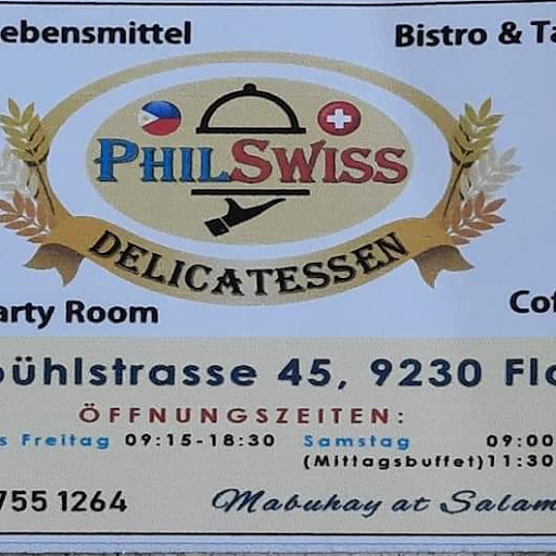 Philswiss Delicatessen, Mittagsmenü & Take Away, Catering* logo