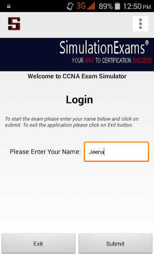 CCNA 200-120 Exam Sim